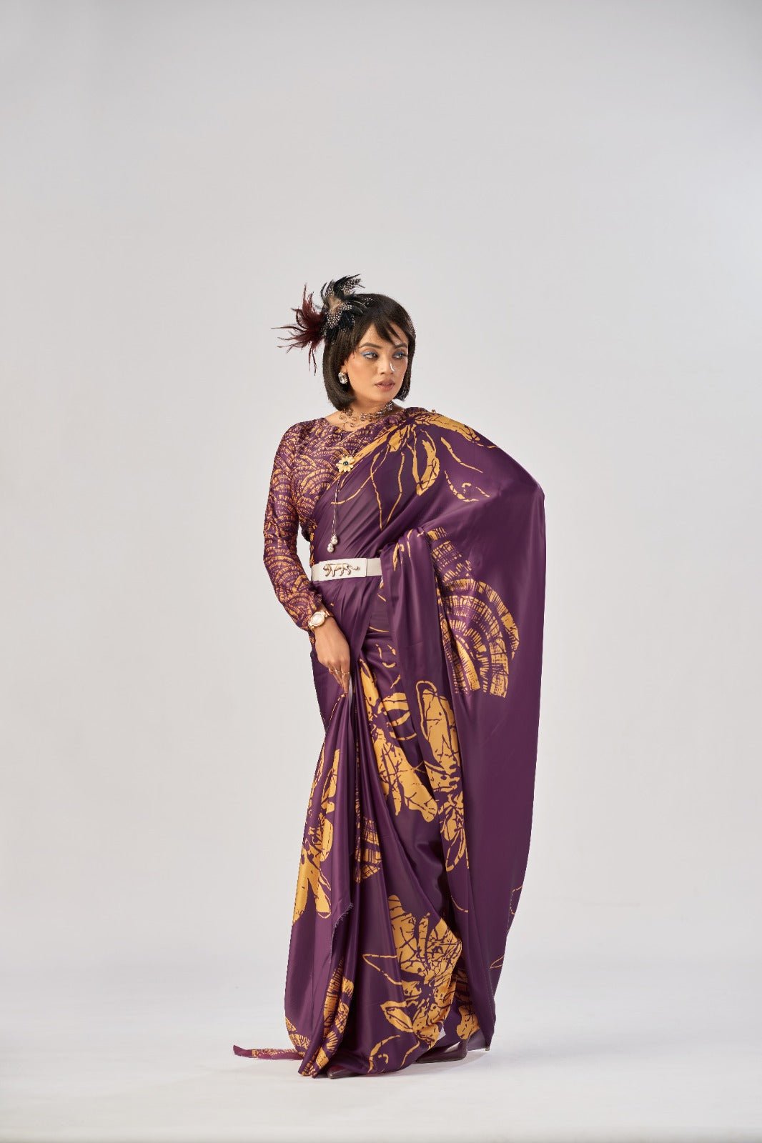 Taraa L 7016 Satin Silk Printed Saree Collection - Amrah Wholesale