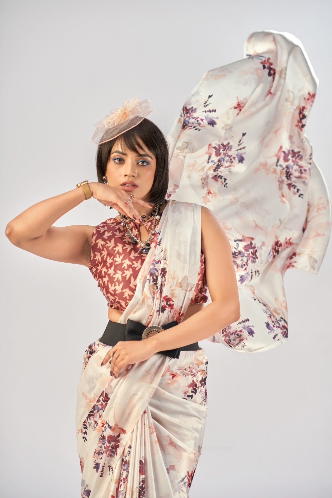 Taraa L 7016 Satin Silk Printed Saree Collection - Amrah Wholesale