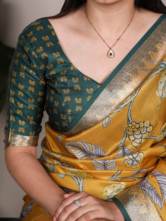 Amrah Taraa L 7021 Tasar Silk Printed Saree - Amrah Wholesale