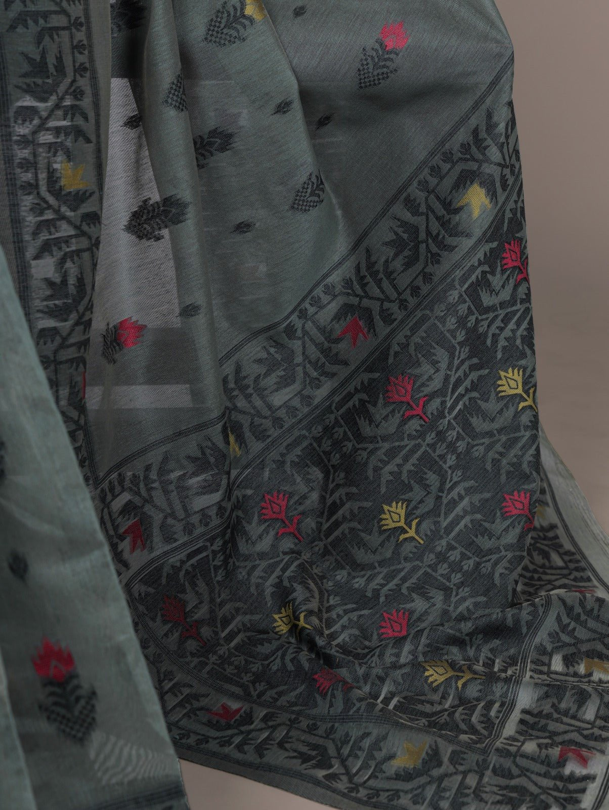 Amrah Taraa L 7415 Poly Cotton Saree Wholesale - Amrah Wholesale