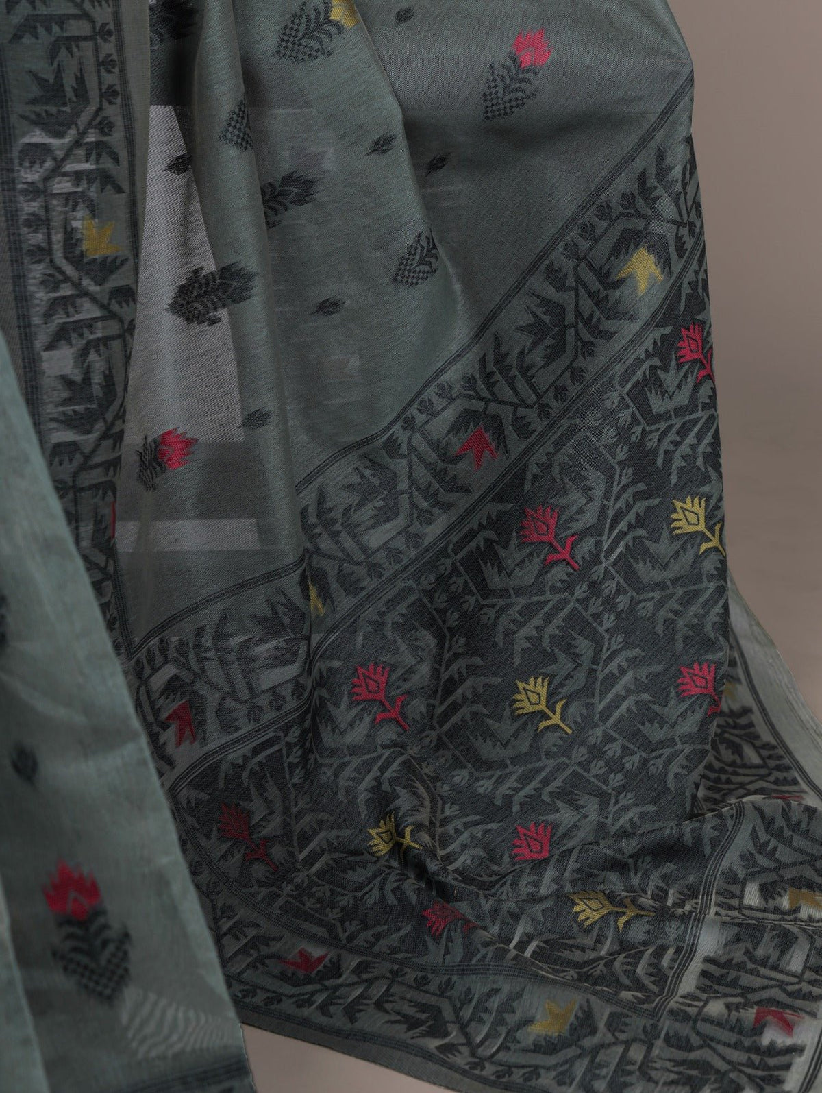 Amrah Taraa L 7415 Poly Cotton Saree Wholesale - Amrah Wholesale