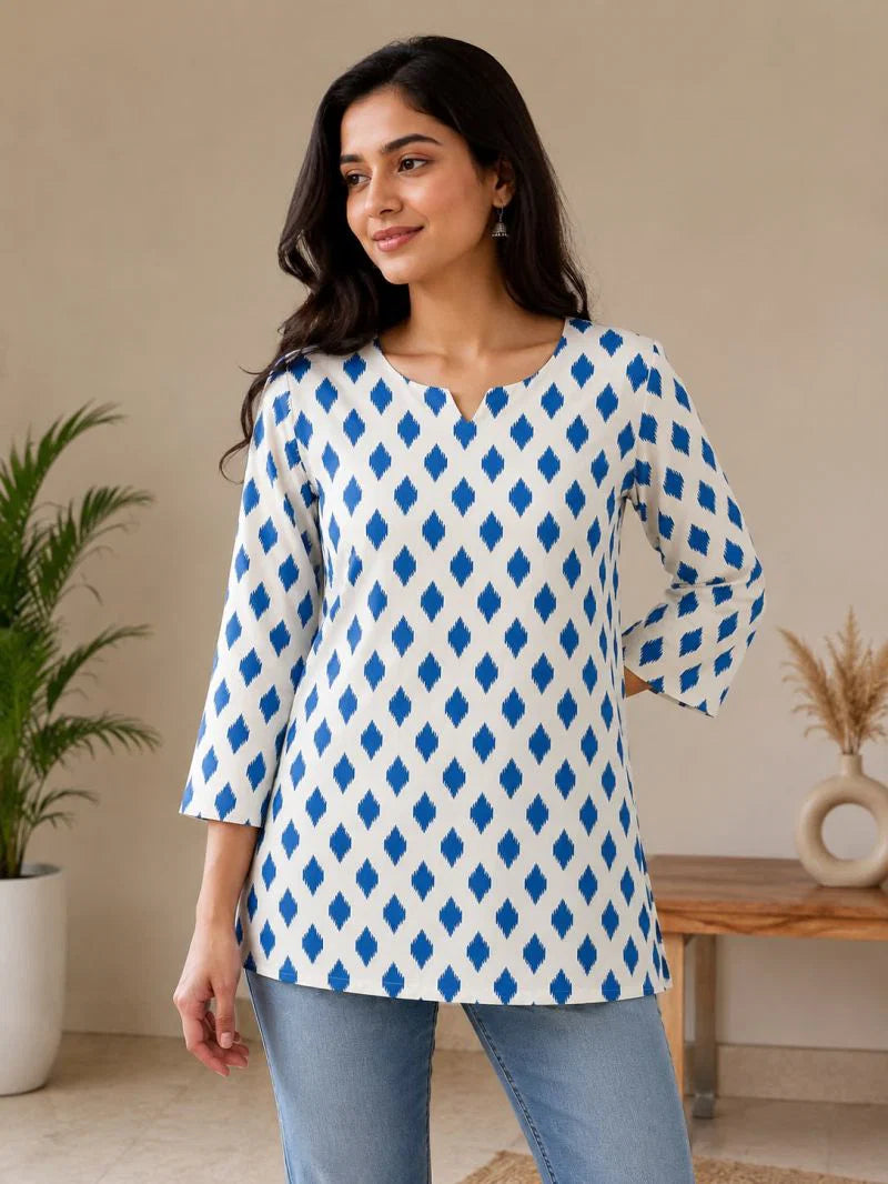 Amrah Wholesale Tlc Vol 58 Cotton Printed Short Kurti