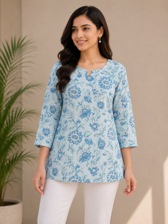 Amrah Wholesale Tlc Vol 58 Cotton Printed Short Kurti