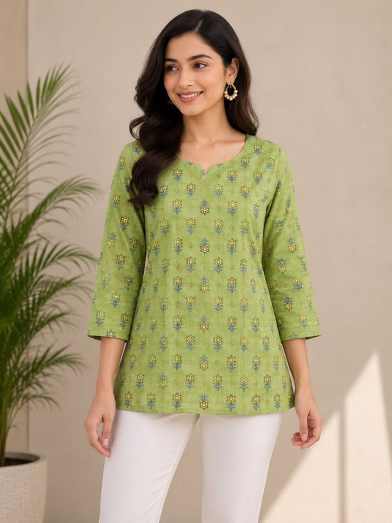 Amrah Wholesale Tlc Vol 58 Cotton Printed Short Kurti