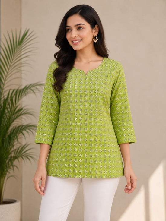 Amrah Wholesale Tlc Vol 58 Cotton Printed Short Kurti