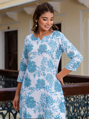 Amrah Vp 9650 Cotton Blend Co Ord Set