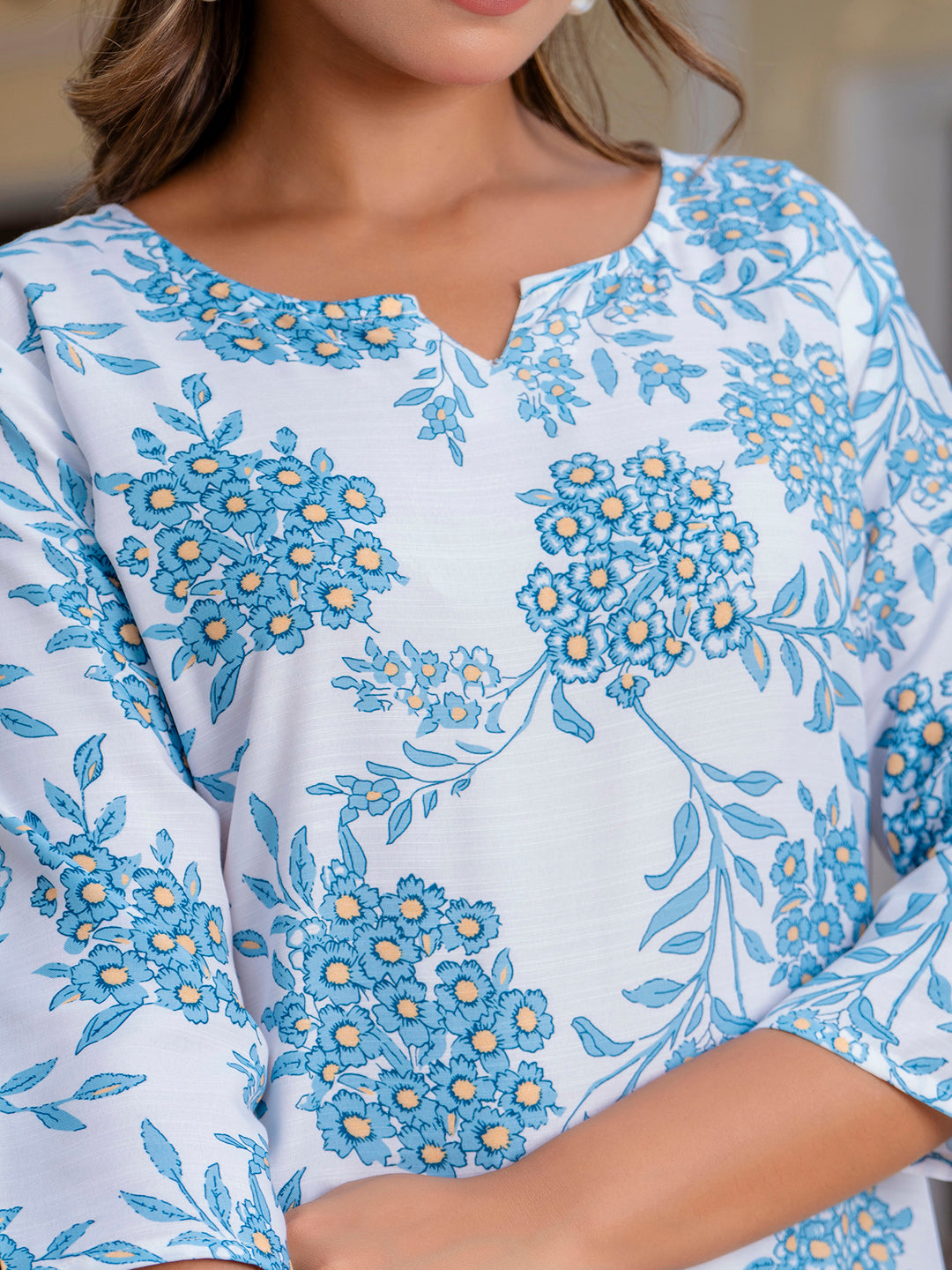 Amrah Vp 9650 Cotton Blend Co Ord Set