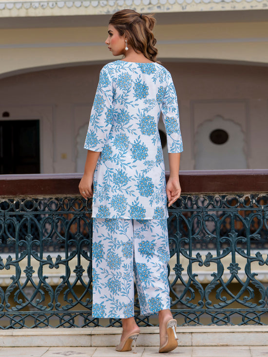 Amrah Vp 9650 Cotton Blend Co Ord Set