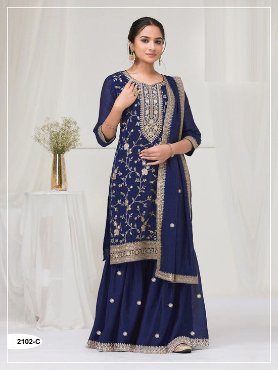Amrah Wholesale 2102 Master Colors A To E Vichitra Dress Material - Amrah Wholesale