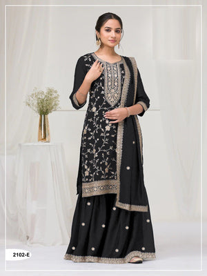 Amrah Wholesale 2102 Master Colors A To E Vichitra Dress Material