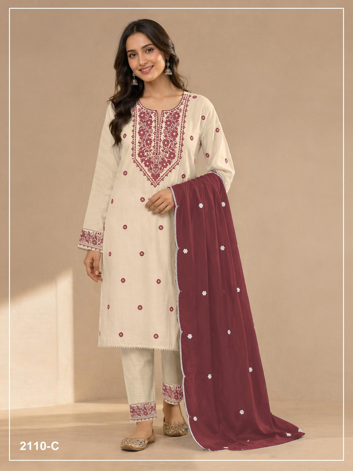 Amrah Wholesale 2110 Master Colors Khadi Cotton Pakistani Suit - Amrah Wholesale