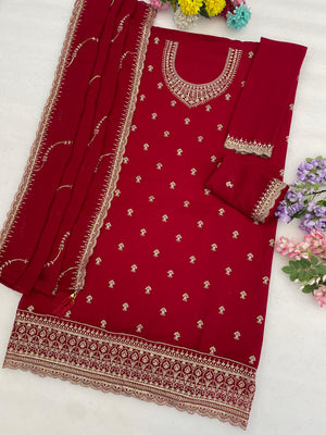 Amrah Wholesale 3111 Master Colors A To D Faux Georgette Dress Material