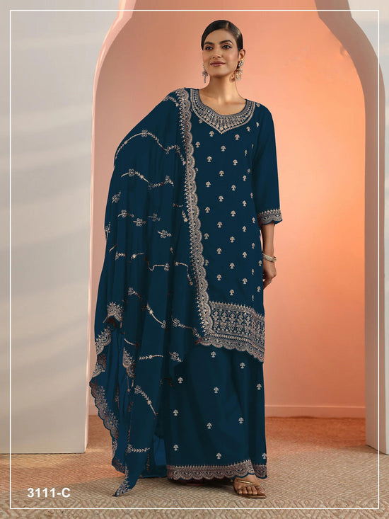 Amrah Wholesale 3111 Master Colors A To D Faux Georgette Dress Material