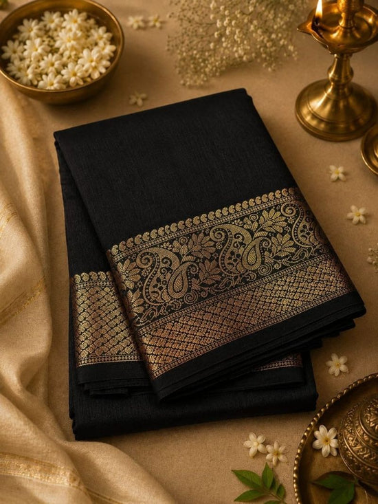 Amrah Wholesale Aab Ambrapali Mercerised Silk Saree