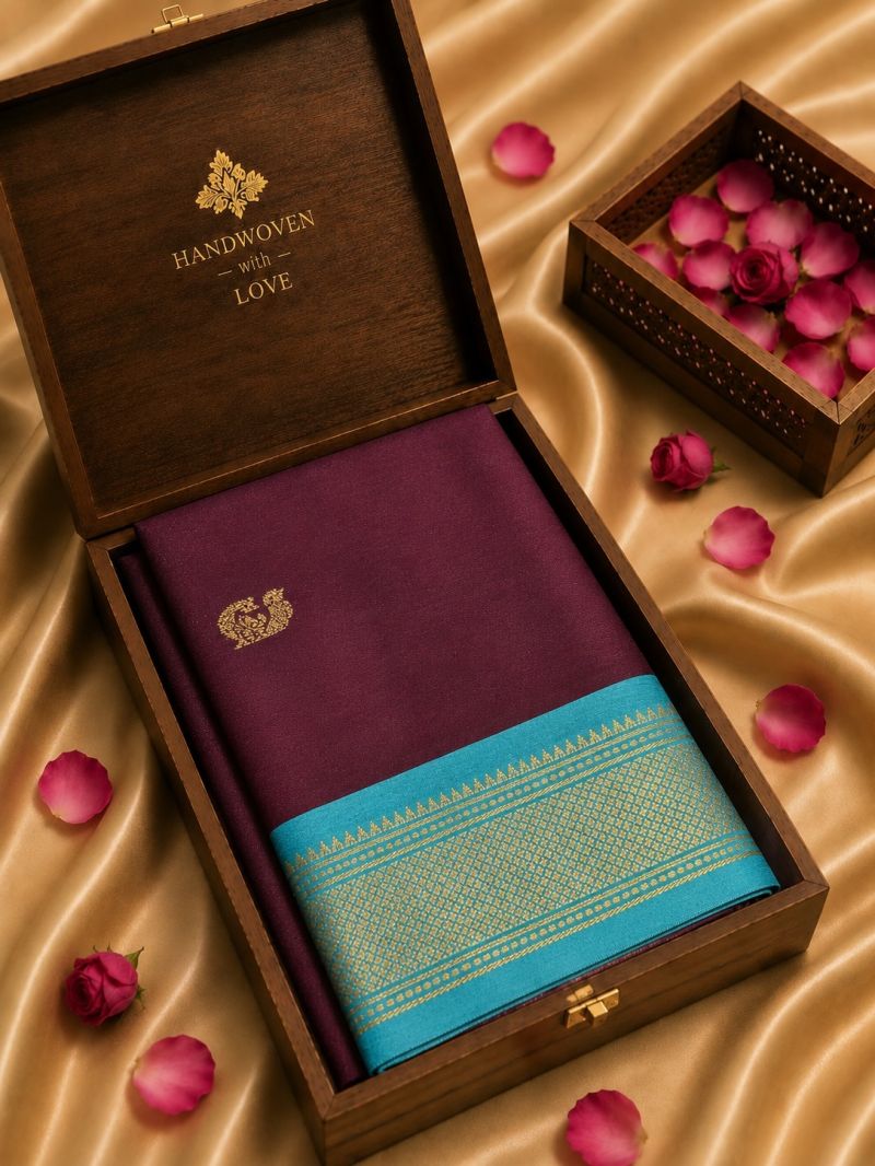 Amrah Wholesale Aab Cotton Paithani 06 Pure Mercerized Soft Silk Zari Border Saree