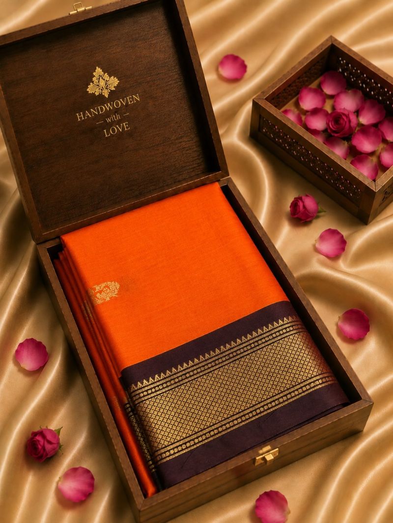 Amrah Wholesale Aab Cotton Paithani 06 Pure Mercerized Soft Silk Zari Border Saree