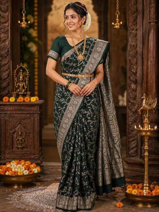 Amrah Wholesale Aab Simran Banarasi Silk Zari Weaving Saree Collection - Amrah Wholesale