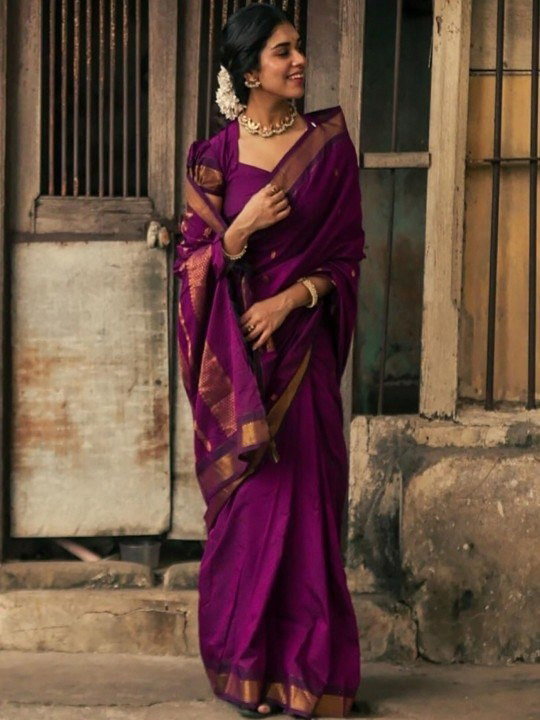 Amrah Wholesale Aap Samya Soft Silk Jacquard Work Saree