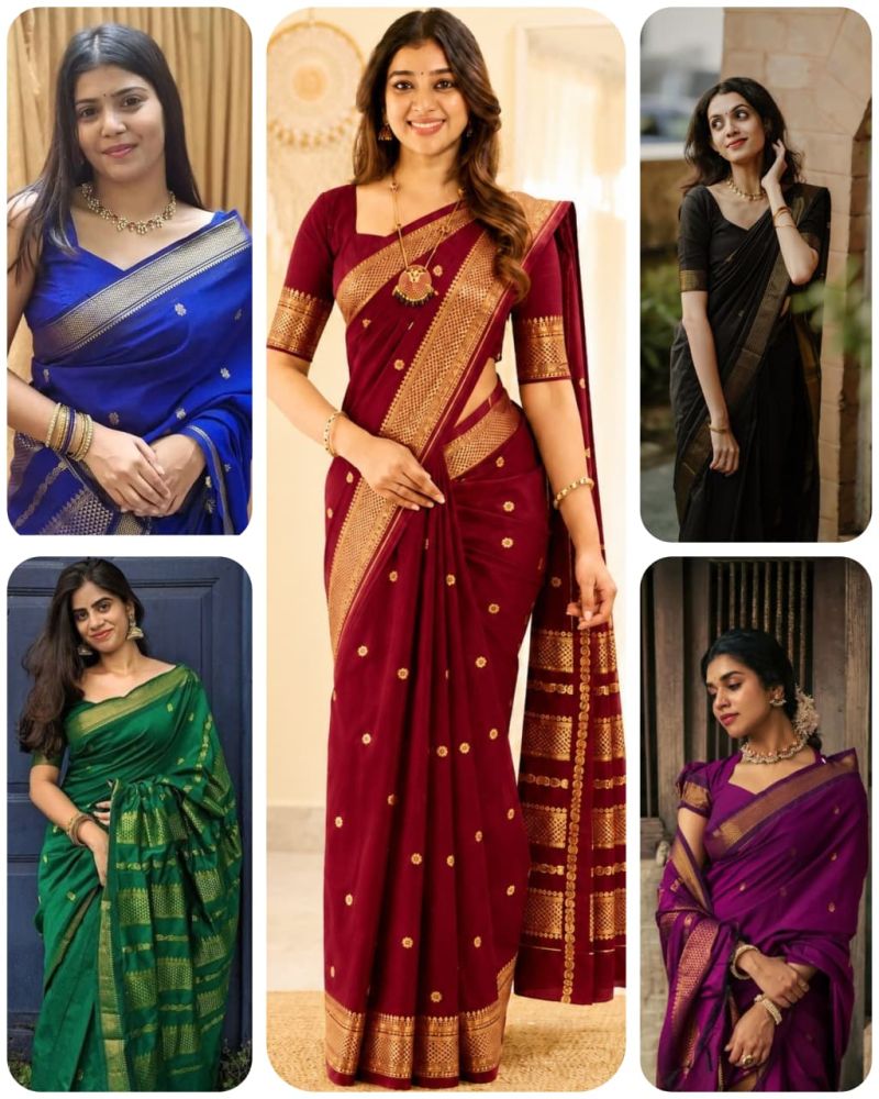 Amrah Wholesale Aap Samya Soft Silk Jacquard Work Saree