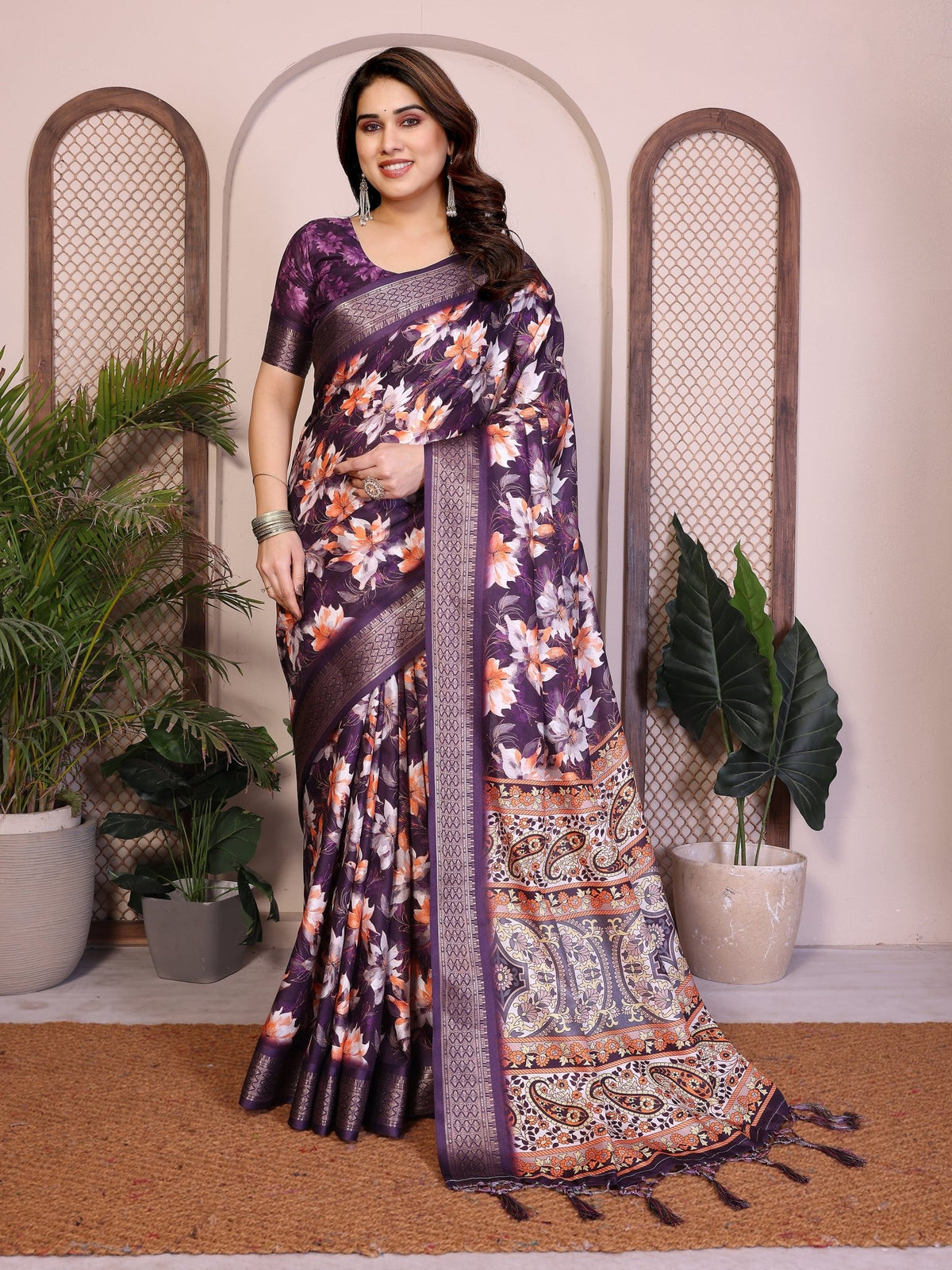 Amrah Wholesale Aaxita 2 Cotton Silk Sarees - Amrah Wholesale