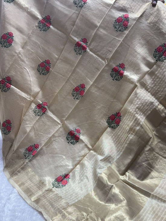 Amrah Wholesale Arh 4 Cotton Embroidered Festival Saree