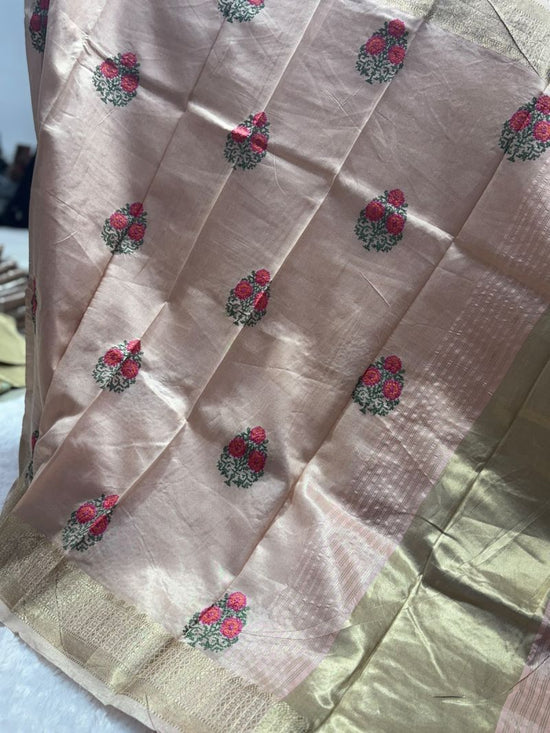 Amrah Wholesale Arh 4 Cotton Embroidered Festival Saree