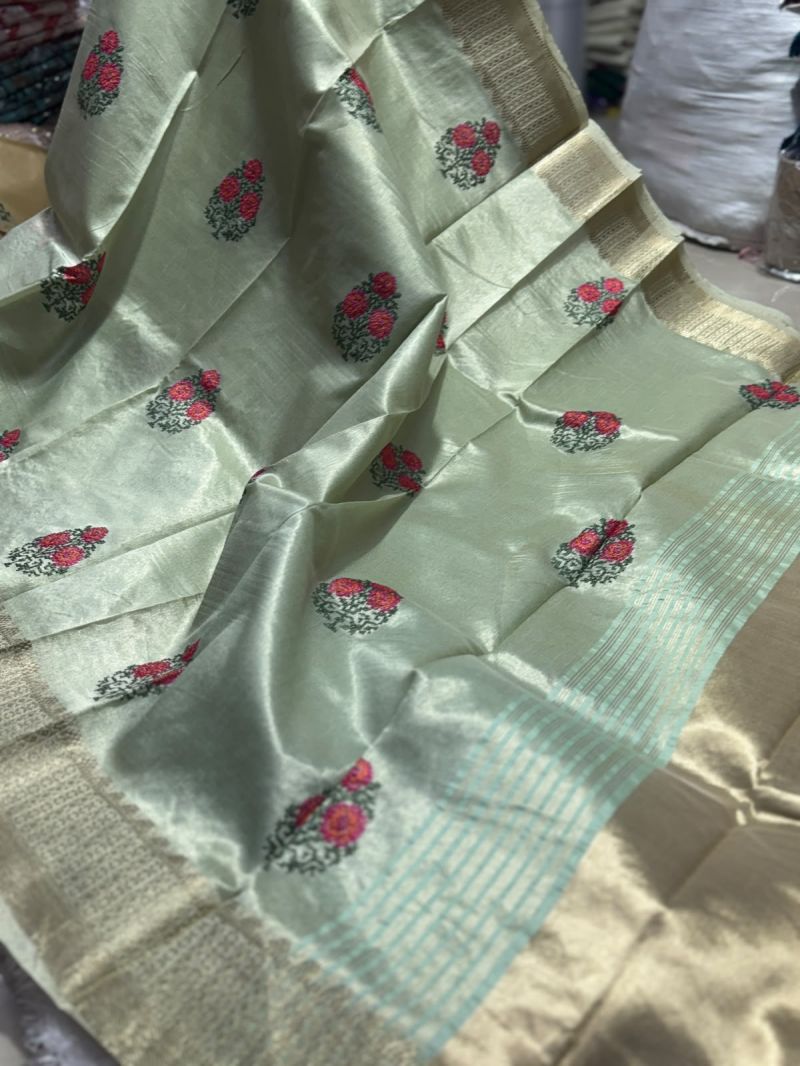 Amrah Wholesale Arh 4 Cotton Embroidered Festival Saree