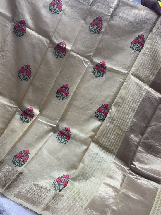 Amrah Wholesale Arh 4 Cotton Embroidered Festival Saree