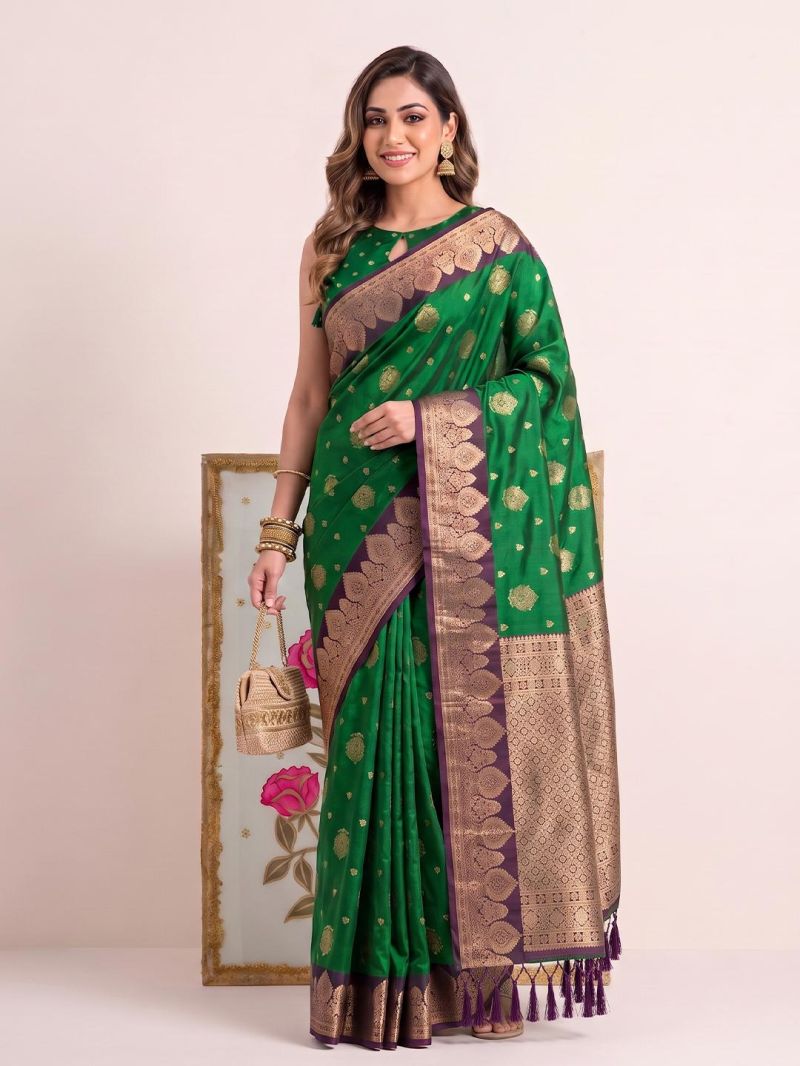 Amrah Wholesale Ast Devanshi Soft Silk Saree
