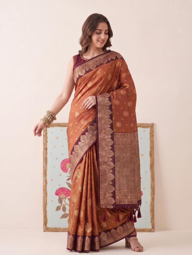 Amrah Wholesale Ast Devanshi Soft Silk Saree