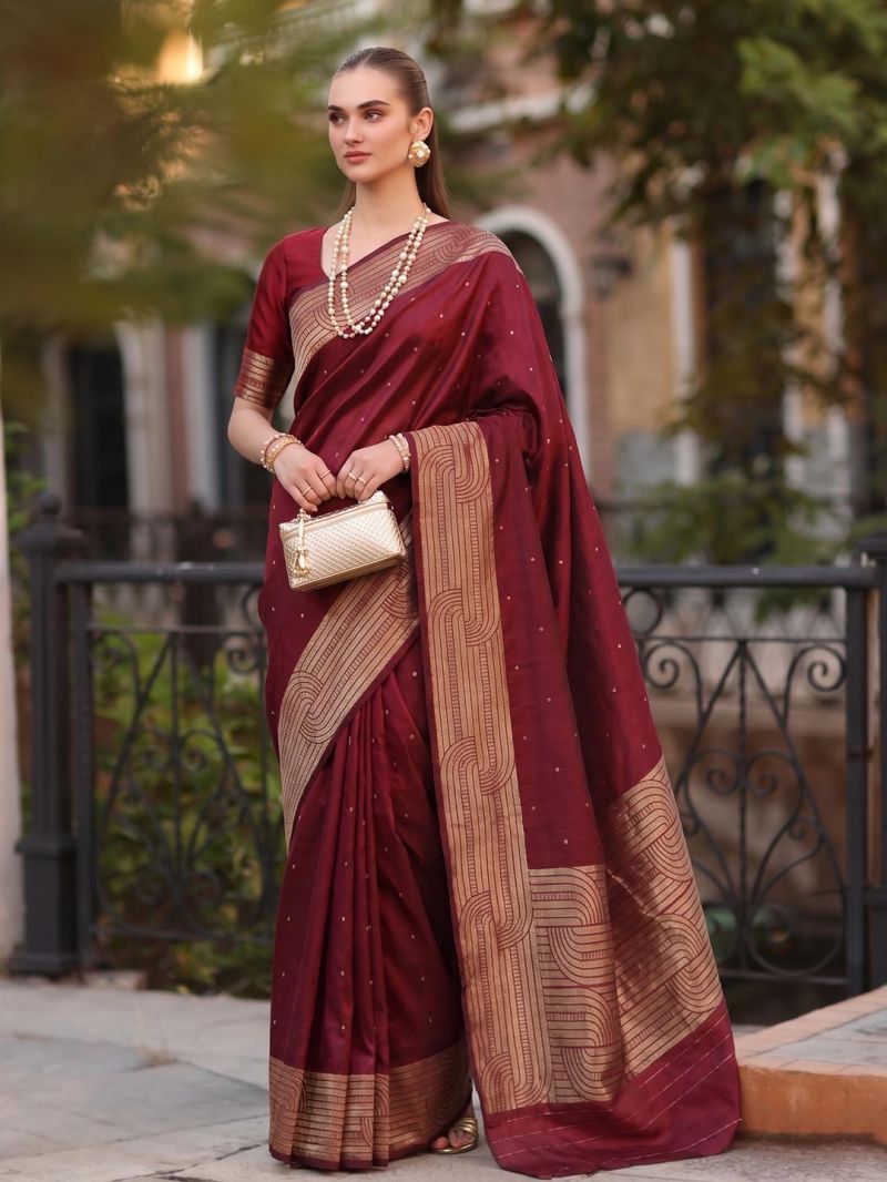 Amrah Wholesale Ast Katha Cotton Blend Saree - Amrah Wholesale