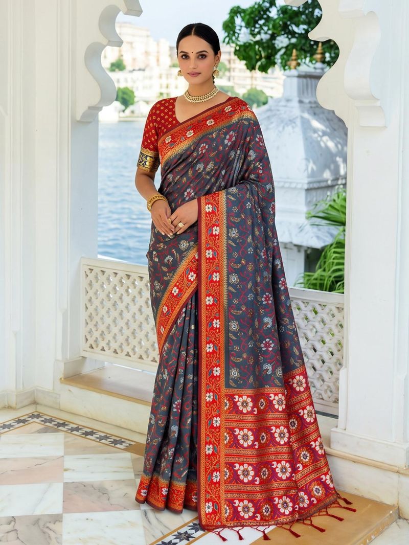 Amrah Wholesale Ast Zamkudi Vol 2 Soft Silk Saree