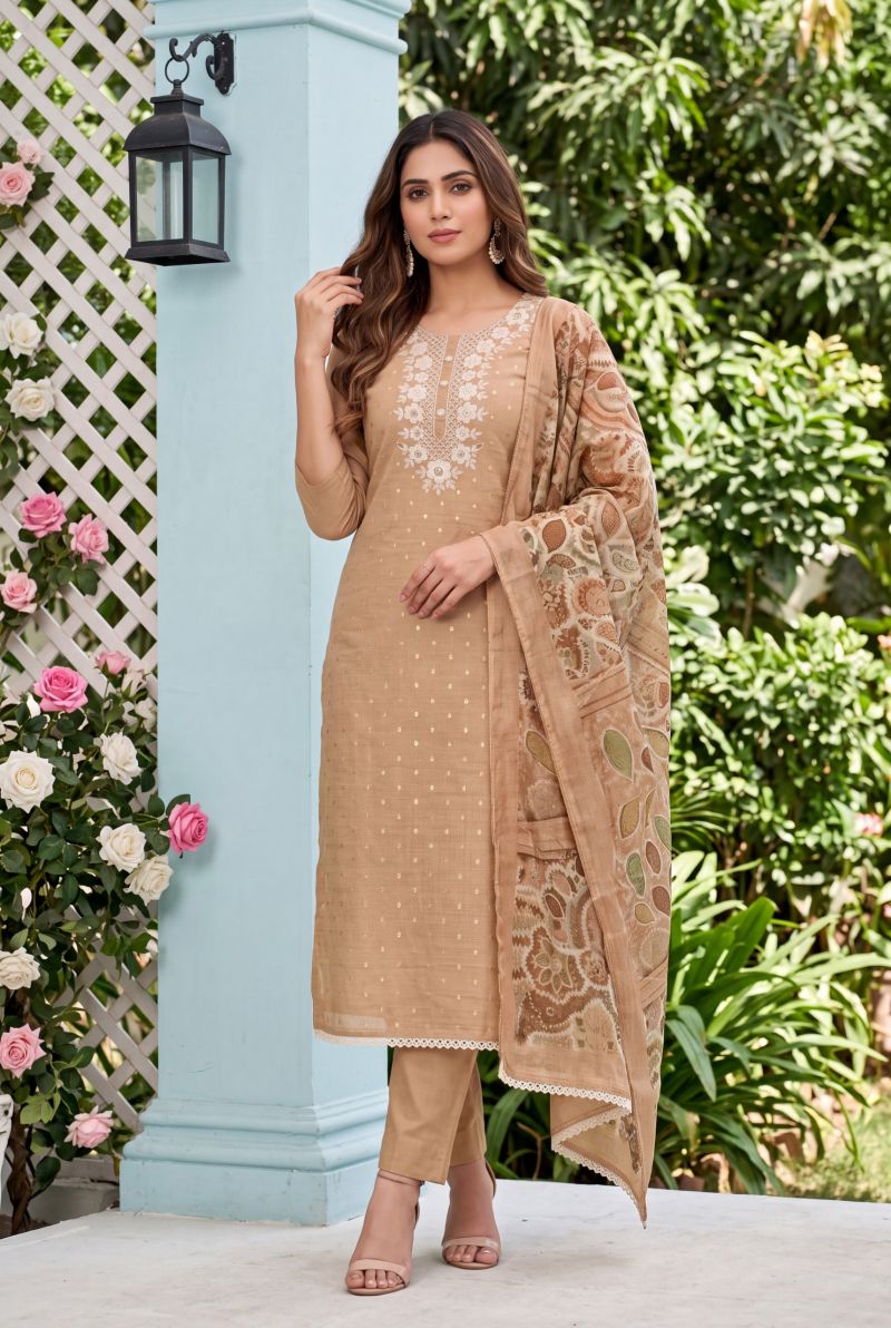 Amrah Wholesale Aurraa Saaj Cotton Salwar Suit Set
