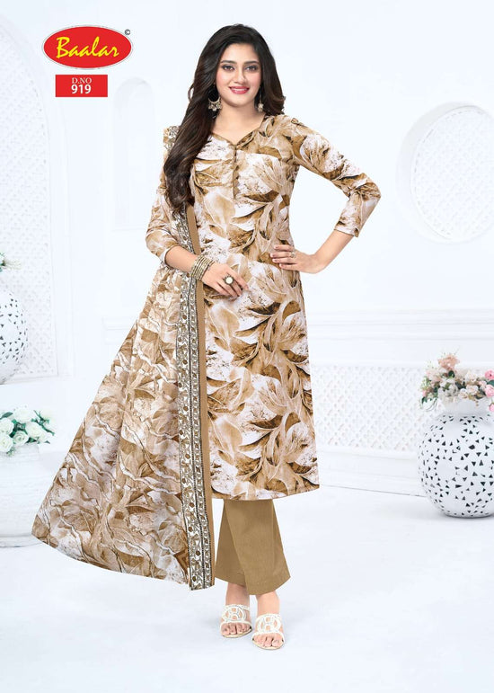 Baalar Pashmina Vol-9 Cotton Printed Dress Material