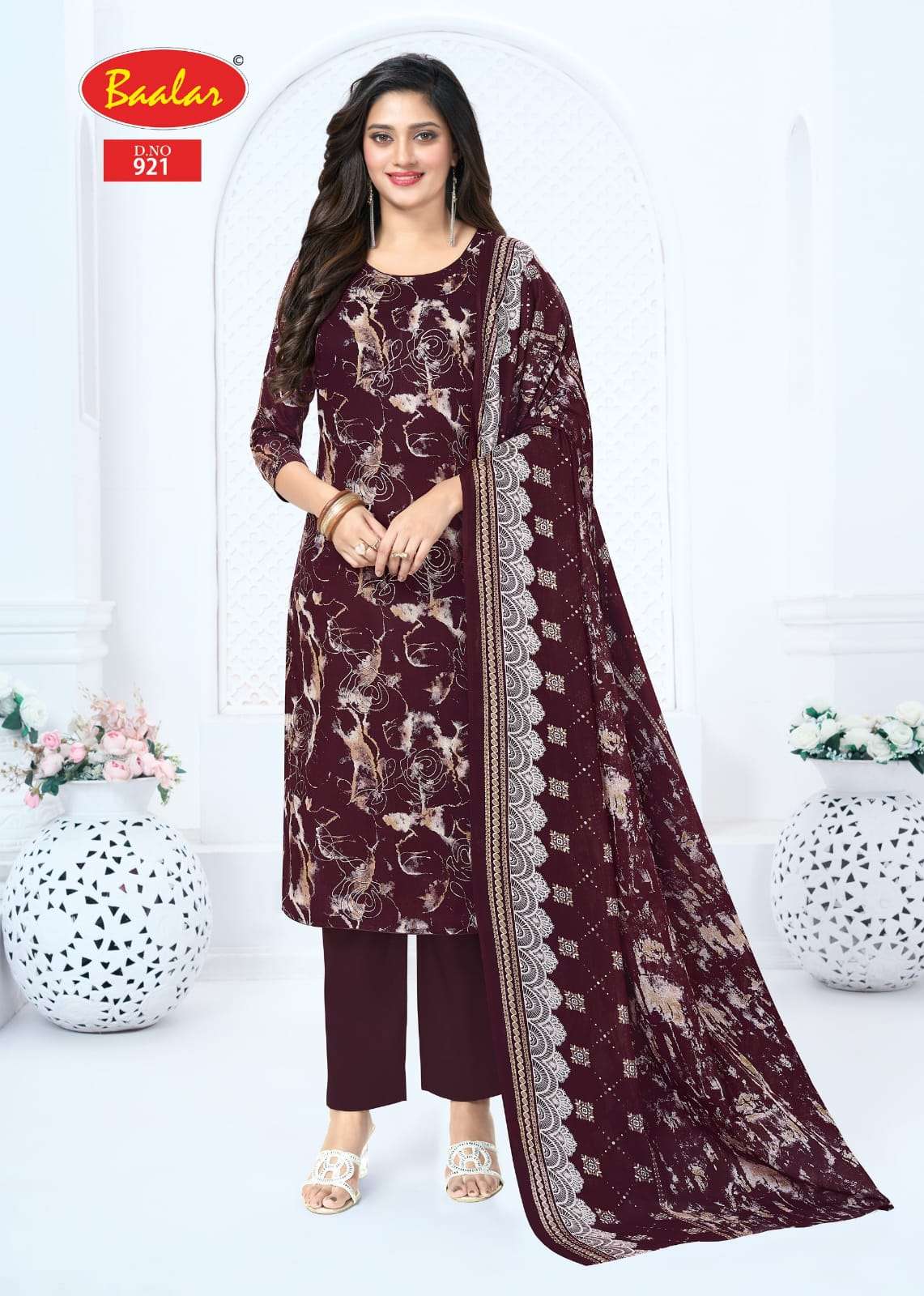 Baalar Pashmina Vol-9 Cotton Printed Dress Material
