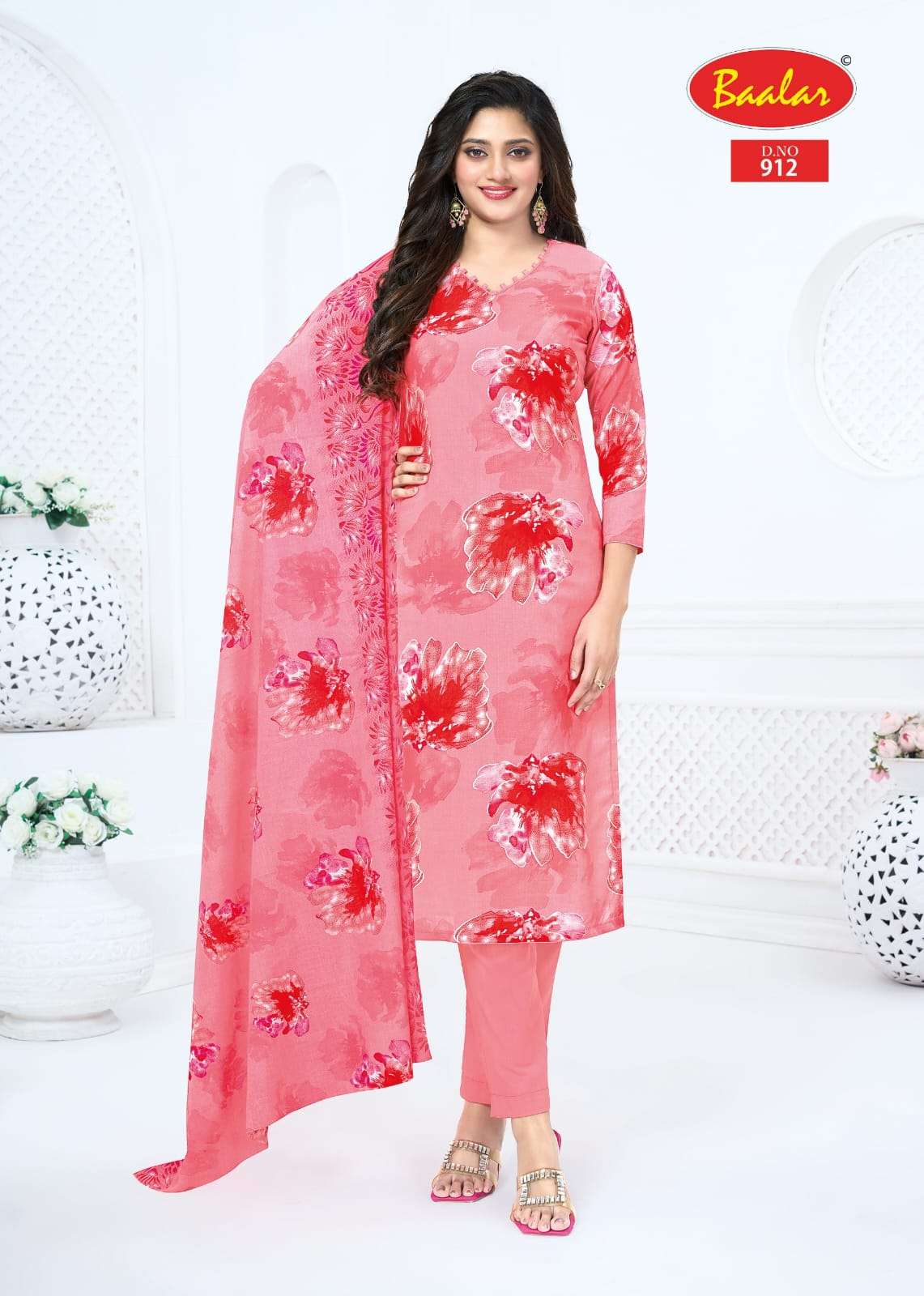 Baalar Pashmina Vol-9 Cotton Printed Dress Material