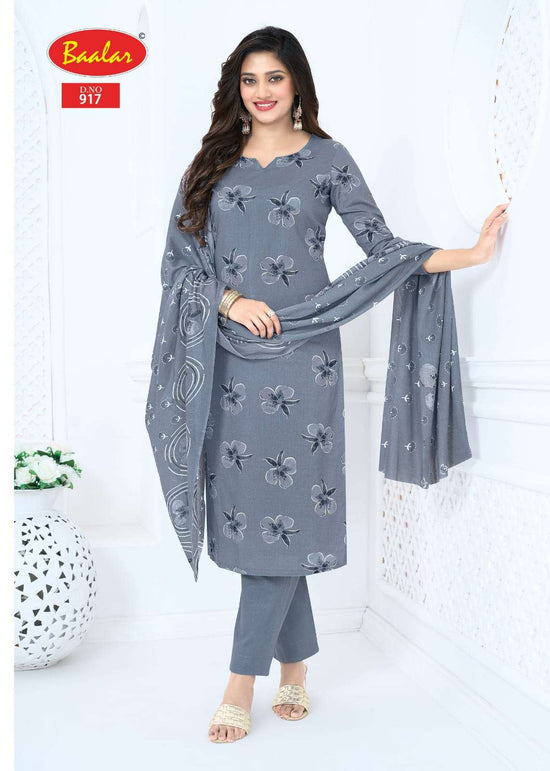 Baalar Pashmina Vol-9 Cotton Printed Dress Material