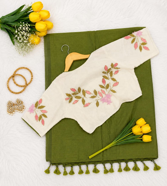 Amrah Wholesale Bk Vol 1 Khadi Cotton Embroidered Saree Collection - Amrah Wholesale