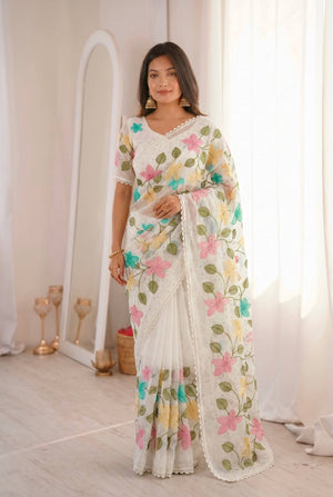 Amrah Wholesale Bt 1311 Viscose Crunchy Silk Saree - Amrah Wholesale