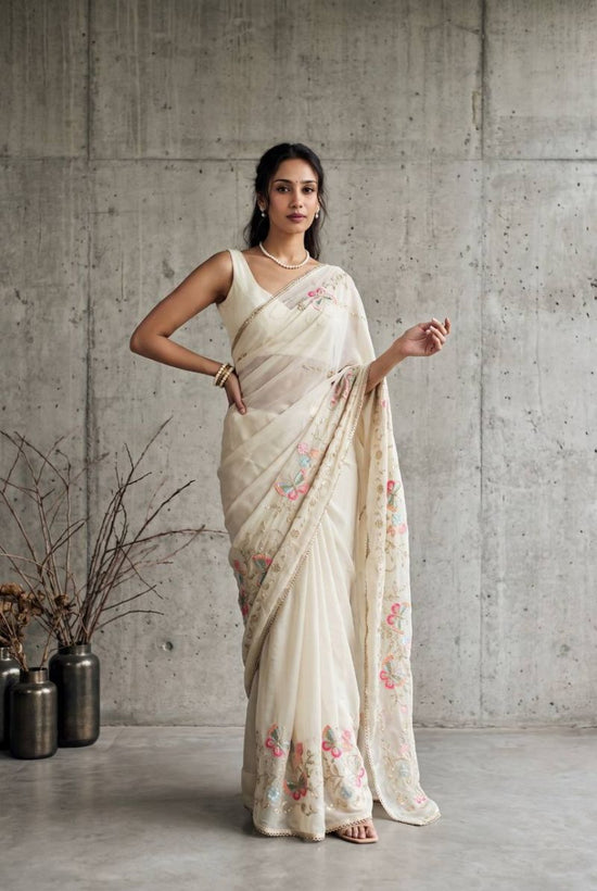 Amrah Wholesale Bt 1320 Star Georgette Saree