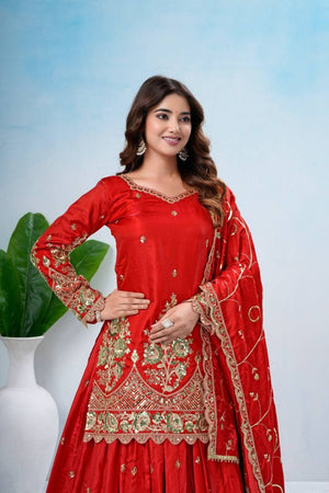 Amrah Wholesale Bt 5051 Jelly Shimmer Silk Lehenga