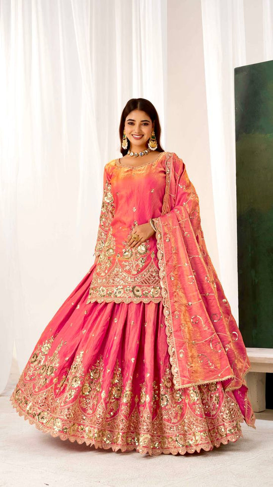 Amrah Wholesale Bt 5051 Jelly Shimmer Silk Lehenga