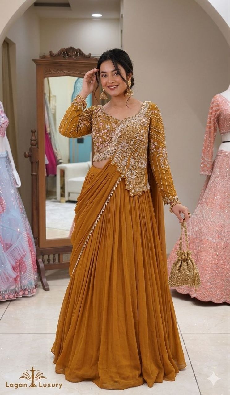 Amrah Wholesale Bt 7153 Rangoli Silk Lehenga - Amrah Wholesale