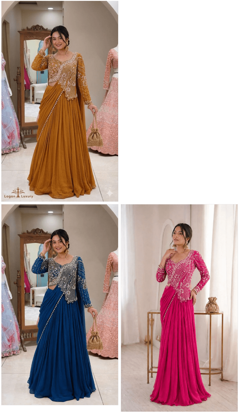 Amrah Wholesale Bt 7153 Rangoli Silk Lehenga - Amrah Wholesale