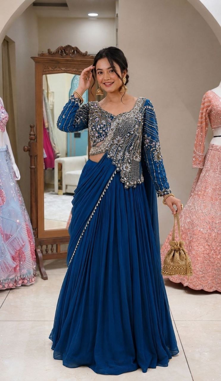 Amrah Wholesale Bt 7153 Rangoli Silk Lehenga - Amrah Wholesale