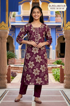 Amrah Wholesale Capsule 10271 Vol 6 Printed Kurti