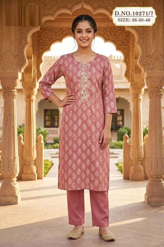 Amrah Wholesale Capsule 10271 Vol 7 Printed Kurti