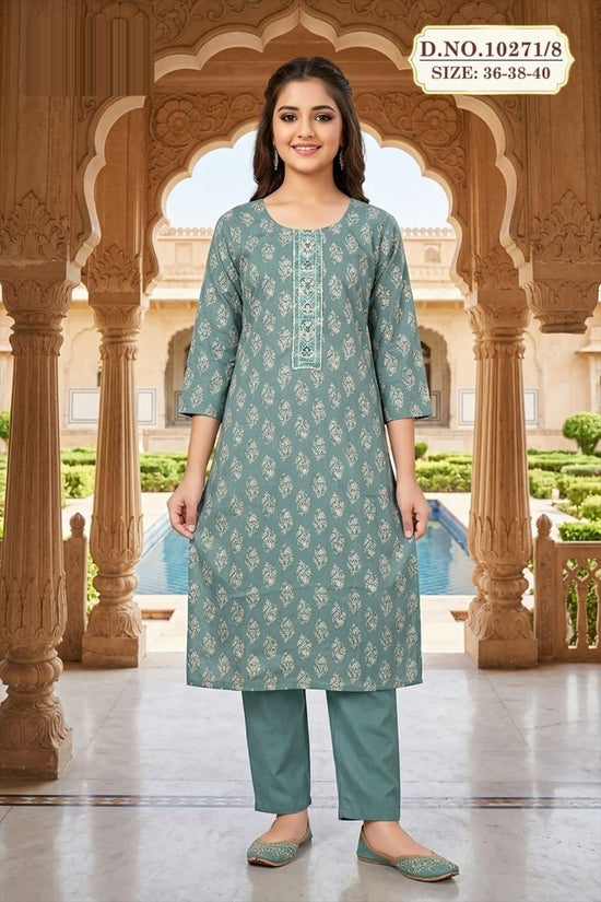 Amrah Wholesale Capsule 10271 Vol 8 Printed Kurti