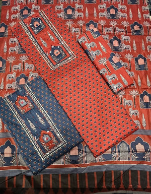 Amrah Wholesale Color Matching 284 Cotton Dress Material