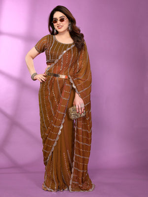Amrah Wholesale Csn Isha Satin Silk Saree